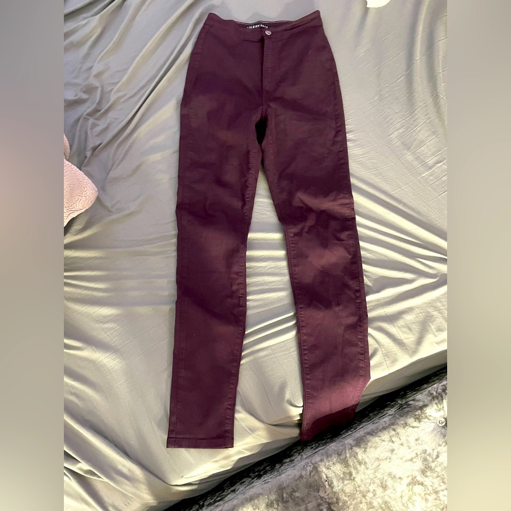 Purple jeans size 7